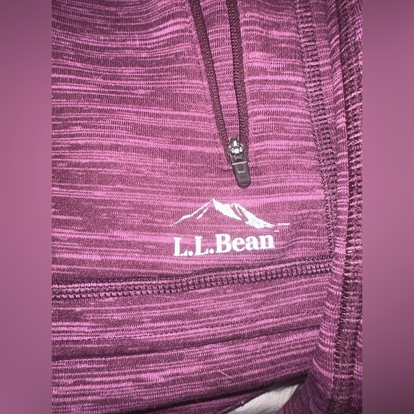 LLBean zip up jacket. XS Regular - Picture 3 of 6